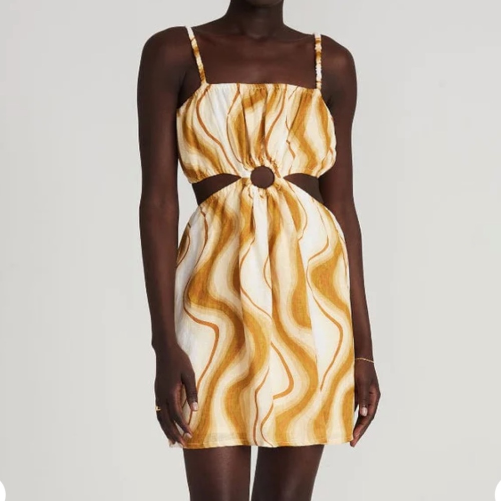 Faithfull The Brand. Zuma Mini Dress Talamanca Print